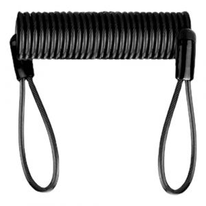 Rappel De Blocage Disque - C&acirc;ble S&eacute;curit&eacute; &Agrave; Ressort en Acier, C&acirc;ble Moto, Cordon Antivol Visible, Sangle Robuste Et Flexible | Rappel pour Scooter, Casque, Bagages, V&eacute;hicule Convient &Agrave; De Nombreuses (kitcad, neuf)