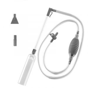 Outils pour changement d'eau pour aquarium, nettoyeur de gravier pour aquarium, pompe à siphon pour aspirateur pour aquarium, kit de nettoyage d'aquarium, pour aquariums et tortues (2,6 m) (yangjianghejiaweishangmaoyouxiangongsi, neuf)