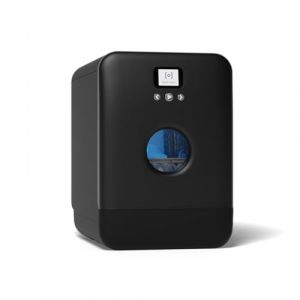 DAAN TECH Bob - Lave-vaisselle Compact 3 Couverts Encastrable - Pose Libre, Avec Réservoir, Portable - Séchage Naturel - Assiette 29 cm - Label Origine France Garantie, Eco-Conçu (Black) (Daan Tech, neuf)