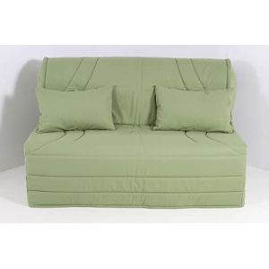 Hévéa Sélection Housse BZ 140x190 matelassée Vert Olive (Hévéa Sélection, neuf)