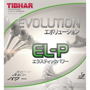 (Black, 2,1 - 2,2 mm) - TIBHAR Evolution EL-P Table Tennis Pad (TT-Shop Ostalb, neuf)