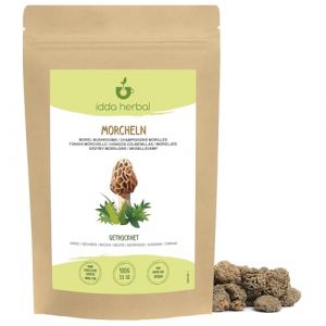 Morilles Séchées (100g), Morilles Pointues Séchées, Morchella, 100% Naturelles et Pures, Végétaliennes (Alpi-Trade, neuf)