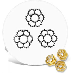 MY PASTA &ndash; Ensemble de 3 disques pour machine &agrave; p&acirc;tes Flower | Disque &agrave; p&acirc;tes Advance pour machine &agrave; p&acirc;tes maison, compatible avec la Philips s&eacute;rie 7000 | Philips (Feinkost Engel, neuf)