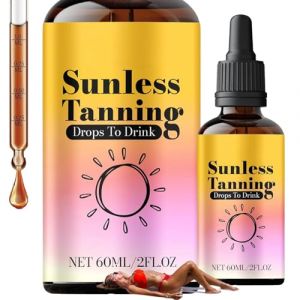 Tannage Sans Soleil Gouttes À Boire, 60 Ml De Gouttes Auto-tannant | Favorise Teint Naturel, Nourrissant Et Hydratant (rungao, neuf)