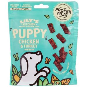 Friandise Lily's Kitchen pour Chiot Poulet Saumon- 70g (Barakaldo Vet Shop, neuf)