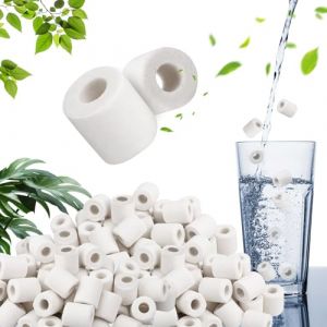 40 Perles de Céramique, Billes Ceramique Blanc Purification Naturel Eau, Filtre Anti Calcaire à Eau Ecologique pour Filtration Eau du Robinet, Pichet Carafe, Gourde Fontaine, Cafetière, Bouilloire (xiaruihaosheng, neuf)