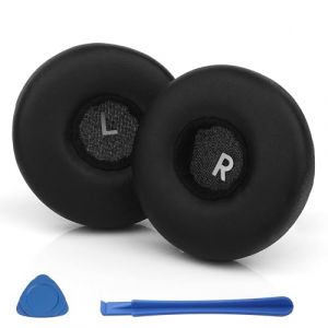 Houjunor Coussinets d&rsquo;Oreille de Rechange pour AKG Y50/Y55/Y50BT, Coussinets en Cuir prot&eacute;in&eacute; Mousse m&eacute;moire de Forme, Pads de Remplacement pour Casque avec Isolation Acoustique Haute densit&eacute; (Noir) (Houjunor, neuf)