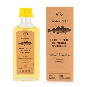 Huile de foie de morue naturelle 240ml - Lysi (Clairenature, neuf)