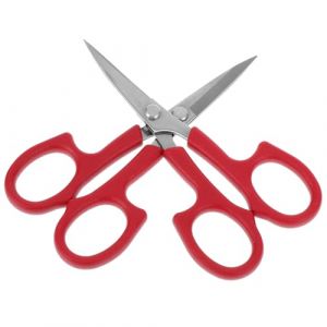 Veemoon 2 Pi&egrave;ces Lot de 2 Ciseaux &agrave; Sourcils en Acier Inoxydable, T&ecirc;te Courb&eacute;e et Droite, Coupe Pr&eacute;cise pour Sourcils, Barbe et Cils, Outil de Beaut&eacute; Multifonction Compact et Portable, (Quiet Window, neuf)