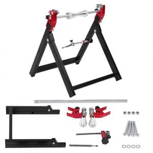 Equilibreuse Pneu Moto, Support D'&eacute;quilibrage pour Motos 34,2 * 37,2 * 39 cm, Support de Centrage de Moto avec Tous les Accessoires D'installation, &Eacute;quilibrage des Roues pour Pneus 5 * 23 Pouces (ysislybin, neuf)