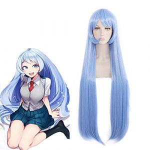 Mon Héros Académique Cosplay Perruques Nejire Hado Cosplay Perruque Résistant À La Chaleur Synthétique Perruque Halloween Fête Boku Pas De Héros Académique (good stuff A, neuf)
