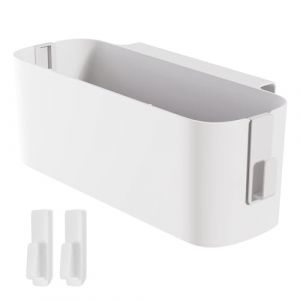 Panier de Rangement &agrave; Suspendre pour Chevet, Organiseur de Lit &agrave; Suspendre avec Crochets, Blanc Panier de Rangement &agrave; Suspendre pour Chevet Multifonction, Pour la Famille, la R&eacute;sidence, le Bureau (ARCPNRT Eur, neuf)