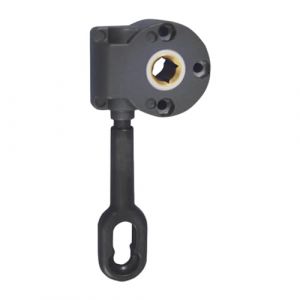 F Fityle Auvent Noir d'ext&eacute;rieur, manivelle d'entra&icirc;nement, engrenage &agrave; vis sans Fin, en Alliage d'aluminium, Installation Facile, pi&egrave;ces de Rechange (Homegarden FR, neuf)