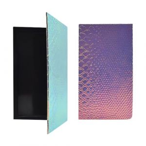 Palette de maquillage pour fard à paupières, sirène, vides, avec miroir, pour fard à paupières, rouge à lèvres, poudre, cadeaux, boîte vide pour fard à paupières, boîte de maquillage en poudre (TengJingQi, neuf)