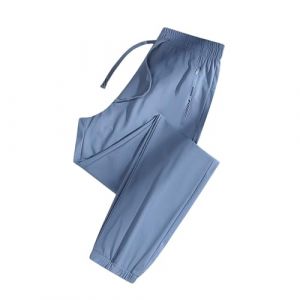 Pantalon de Jogging pour Homme Séchage Rapide​ Sport Pantalon de Survêtement Legers Pants Jogging Airness Large Homme avec Poches Zippée Sweatpants pour Voyage Golf Pas Cher (YINYUAN（✿Soldes Clearance 50 % d'économies ✿), neuf)