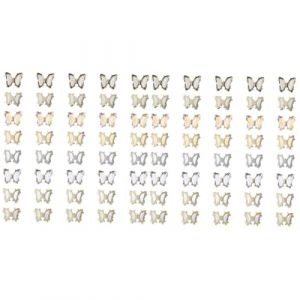 WRITWAA 2 Ensembles D&eacute;corations Ongles Forme Zircon Pour Personnalis&eacute;e Accessoires De Nail Art Pour Ongles Naturels Et Faux Pour Diy Et D&eacute;coration De T&eacute;l&eacute;phone 40 Pi&egrave;ces * 2 (Saieli, neuf)