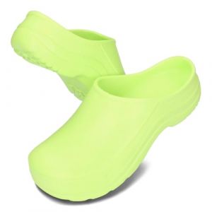 BeComfy Sabots de Jardin l&eacute;gers Femmes Hommes Sabots en Caoutchouc EVA Chaussures de Jardin Confortables &eacute;t&eacute; G. 36-46 EU (Pistache, Syst&egrave;me Taille Chaussures EU, Adulte, Num&eacute;rique, Moyen, 38) (Bawal, neuf)