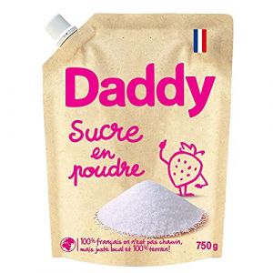 DADDY - Sucre En Poudre Pack Kraft 750G - Lot De 4 (IC-Boutique, neuf)