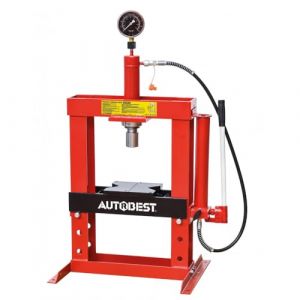 Presse d'atelier hydraulique 10 tonnes - AUTOBEST (Novoo France, neuf)