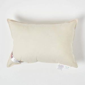 HOMESCAPES Coussin de garnissage 35x50 cm, Coussin à recouvrir en Microfibre et Coton Bio, Hypoallergénique et Lavable - Lot de 2 (HOMESCAPES, neuf)