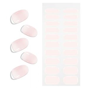 Cr&egrave;me Rose Clair Stickers Ongles Gel, KALEFUL Nail Stickers Semi-durci Autocollant Ongle Gel Uv Deco Ongle Nail Art Sticker D&eacute;coration (ZHUOYIKEJI, neuf)