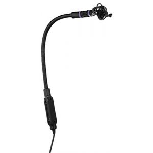 JTS Micro d'instrument électrique CX-516 - pour accordéon, Piano ou Instrument à Vent - Micro col de Cygne avec étui de Transport et Protection Contre Le Vent - Noir (Simply Sound Ltd, neuf)