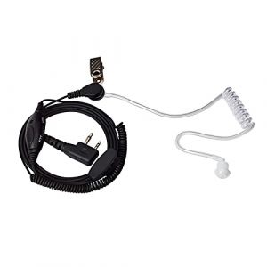 HYSHIKRA Microphone avec écouteur Mono réglable Compatible avec Mindland G7 / Pro G6 G9 / Pro G12 GXT250 GXT550 GXT650 LXT80 Alan39, sélectionnable Ptt et Vox (NARadio, neuf)