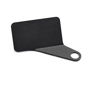 Compteur de temp&eacute;rature de culasse Norxi Indicateur de temp&eacute;rature du moteur KOSO avec adaptateur de capteur de sonde de 10 mm 14 mm (support droit, noir) (NORXI Store, neuf)