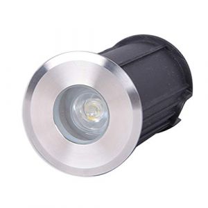 WZYJLyds Spot LED Encastrable Exterieur 1W/3W IP68 &eacute;tanche Spot LED escalier 12V&24V Tension de s&eacute;curit&eacute; for escaliers, terrasses, all&eacute;es, piscines (Couleur : Blanc Chaud, Taille : 52x85mm(12V)) (LiangYouBingShi, neuf)
