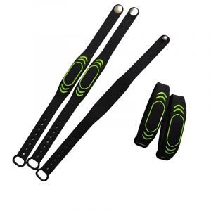 Lot de 5 bracelets et bracelets T5577 étanches en silicone sans contact avec contrôle d'accès intelligent, RFID réinscriptible 125 kHz (taille réglable) (JIAJIE MRO, neuf)
