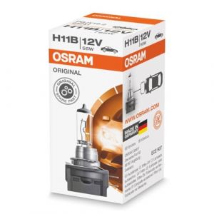 OSRAM H11B Ampoule projecteur longue portée 55W 3200K feu de route Halogène 64241 (MROAUTO Autoparts, neuf)