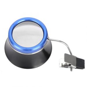 Clip sur la loupe de Lunettes Loupe D'horloger 20X, Loupes Portables Loupe Loupe Bijoux Loupes Horloger Loupe pour Horloger Bijoux Montre R&eacute;paration (Gulaer, neuf)