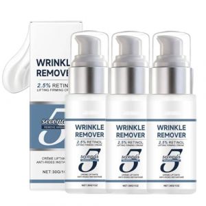 Creme Liftante Anti Rides Instantan&eacute; 5 Secondes,Wrinkle Power,Creme Visage Anti Rides Femme Homme,Instant Wrinkle Remover,Combleur Rid&eacute;s Immediat,2.5% Retinol Instant Firmly (3pc, 30g) (BaiYuZ, neuf)