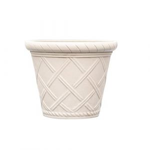 MagiDeal Imitation Pierre Motif Romain Pot de Fleur Plante Verte Pot de Fleurs résine jardinière pour Aloe Matin intérieur/extérieur Bureau, 12 Pouces (Grand Plaisir 360, neuf)