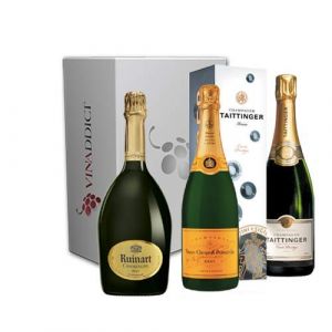 Coffret Vinaddict Champagne Prestige5-3 Bouteilles 75Cl. (Vinaddict, neuf)