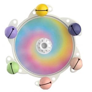 kaiop Jouet Tournant pour Perroquets,Jouet &agrave; M&acirc;cher Rotatif pour Perruches - Compagnon Ludique &Agrave; M&acirc;cher pour Balcon Fen&ecirc;tre Calopsittes Lori Perruches (liuqionG, neuf)