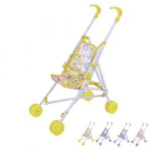 Poussette poupees Simple, Poussette Bebe Jouet Fille, Poussettes Réaliste pour Jeux De Rôle en fants, Accessoires poupées, À Partir De 2 Ans(B) (helasd, neuf)
