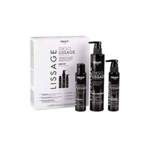 Diksoliss Lissage Brésilien traitement pour les cheveux bouclés ou frisé soin qui lisse les cheveux , kit de lissage professionnel (VISIONE BELLEZZA, neuf)