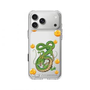 RhinoShield Coque Compatible avec [iPhone 17 Pro Max] |Coque Clear, Anti-jaunissement, Anti-Choc d&eacute;passant Les Normes Militaires de Protection - [Dragon Ball Z/Shenron & The 7 Dragon Balls] (RHINOSHIELD - Evolutive Labs, neuf)
