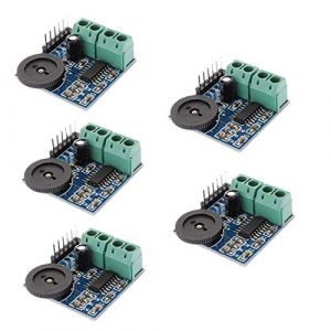 Hailege 5pcs PAM8403 module d’amplification de puissance à double piste double canal Mini personnalisation PAM8403 cartes d’amplification de volume (Hailege, neuf)