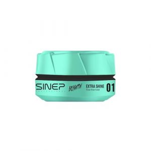 Sinep Brillantine Cire capillaire extra brillante sans frisottis pour cheveux soyeux et lisses 150 ml (Cosmo handel, neuf)
