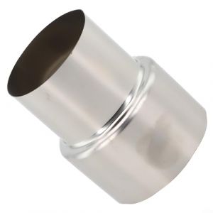 R&eacute;ducteur de conduit de chemin&eacute;e en acier inoxydable multi-tailles pour syst&egrave;me de chauffage de po&ecirc;le &agrave; bois, ma&ccedil;onnerie, installation de ventilation de chemin&eacute;e, 60 mm, 70 mm, 80 mm, 90 mm, 100 mm (dedicatestore, neuf)