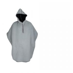 Couvre Jambes de Fauteuil Roulant Cape for fauteuil roulant for personnes &acirc;g&eacute;es, ch&acirc;le universel pliable for fauteuil roulant avec capuche, Cape doubl&eacute;e de Poncho d'hiver, demi-couverture(Gray) (LEIXISHANGMAO, neuf)