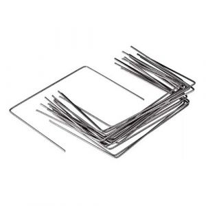 Lot de 30 Agrafes de Fixation M&eacute;tal pour Toile de paillage ou g&eacute;otextile avec Pointes biseaut&eacute;es 20cmX20cmX20cm (ZENLYS Facture avec TVA Fran&ccedil;aise, neuf)