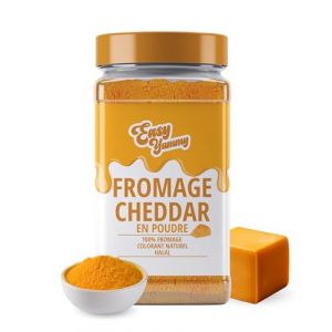 Easy Yummy Assaisonnement pour Popcorn au Cheddar (300g), Arôme de Popcorn 100% Fromage Cheddar (Easy Yummy, neuf)