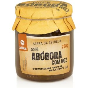 Confiture de potiron et noix - Pot de 280g - Go&ucirc;t cr&eacute;meux et texture croquante - Id&eacute;al pour les desserts et les petits d&eacute;jeuners - Sans Colorant ni Conservateur - Produit Gourmet Portugaise (Pure Brands Portugal, neuf)