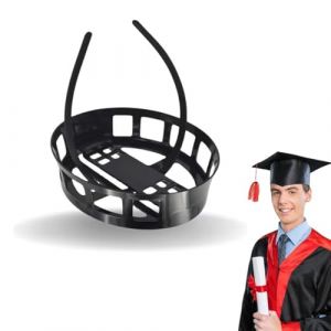 OHREN Insert De Bandeau De Toque De Graduation, S&eacute;curisez Votre Coiffure, Conservez Vos Cheveux Naturels Toute La Journ&eacute;e, Grad Cap Remix, Porte-bandeau Diplome, Cadeau Pour Amis Soeur (1 pi&egrave;ce) (whyqiqi, neuf)