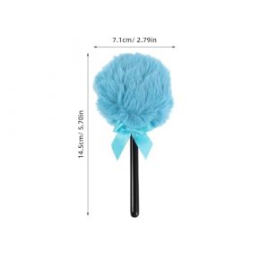 UKCOCO 4pi&egrave;ces Houppette &agrave; Poudre Visage Coussinets Doux pour Maquillage Poudre Fond de Teint Outil Cosm&eacute;tique Lavable Compact (Fruitscher, neuf)