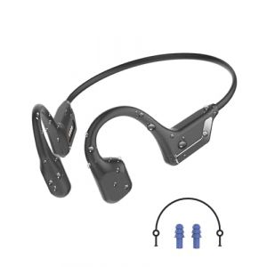 ANSTEN Casque Conduction Osseuse Natation Bluetooth 5.4, Ecouteur Waterproof Natation IP68 - avec Lecteur MP3, Lecteur Audio &Eacute;tanche, Son HD St&eacute;r&eacute;o - Ecouteur Piscine pour Nager (ZXTREE EU, neuf)