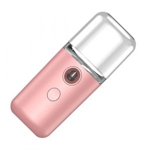 RiToEasysports Mini Humidificateur Facial Nano Visage Humidificateur humidit&eacute; humidit&eacute; Pulv&eacute;risateur Pulv&eacute;risateur de Bonnes Femmes Taille D'&eacute;pices Taille (PINK) (Sancoy, neuf)